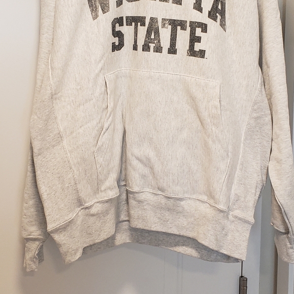 Vintage Champion Reverse Weave Hoodie 2000 Wichita State University Kansas - Picture 7 of 7